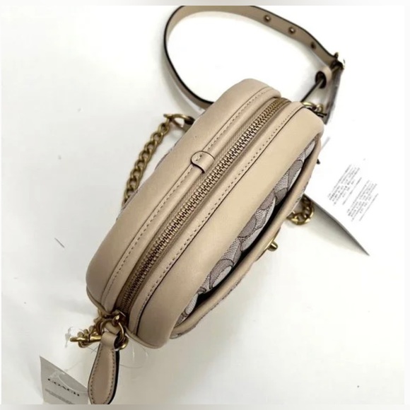 💎RARE NWT AUTHENTIC COACH Signature Jacquard Small Camera Bag💎 - Picture 14 of 16